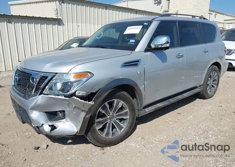 2019 Nissan Armada Sl из США, поврежденный, VIN JN8AY2ND7KX009264